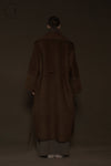 Mutedance 24 Autumn and Winter Belted Wool Coat MD-MD24FW26-BROWN